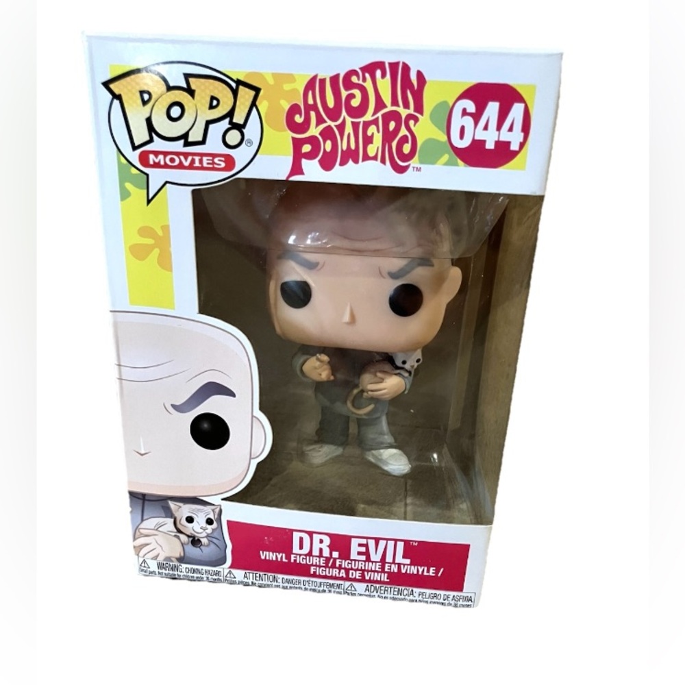 Funko Pop Austin Powers Dr Evil #644 Vinyl Figure (Mike Myers)